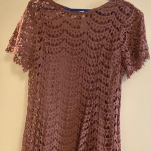 Forever 21 Contemporary Crochet Lace Dress